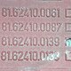 Декоративная накладка лобового стекла лев. б/у для MAN TGA - 2