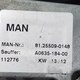 Переключатель подрулевой прав. б/у для MAN TGA - 1