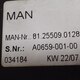 Переключатель подрулевой лев. б/у для MAN TGA - 1