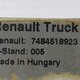 Штора солнцезащитная на стекло правой двери  б/у для Renault T-series - 2