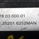Плафон салона б/у для MAN TGA - 1