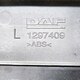 Накладка передней панели лев. б/у для DAF - 1