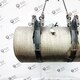 топливный бак D-образный 400 л. 121*67*55. б/у \ в сборе