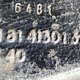 Кронштейн серьги передней рессоры задний лев./прав. б/у для MAN TGA - 1