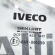 Стекло двери основное прав. б/у для Iveco - 1