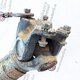 Вал карданный L 174 см х4 болта б/у - 2