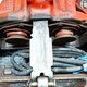 Суппорт тормозной правый б/у для Mercedes-Benz Axor - 1
