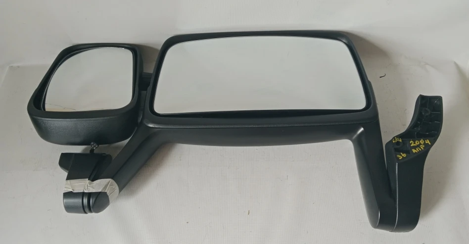 зеркало двойное лев. нов. \ зеркало в сборе !левое, R1200, эл. упр, с обогревом, 670x440\ Volvo FH/FM