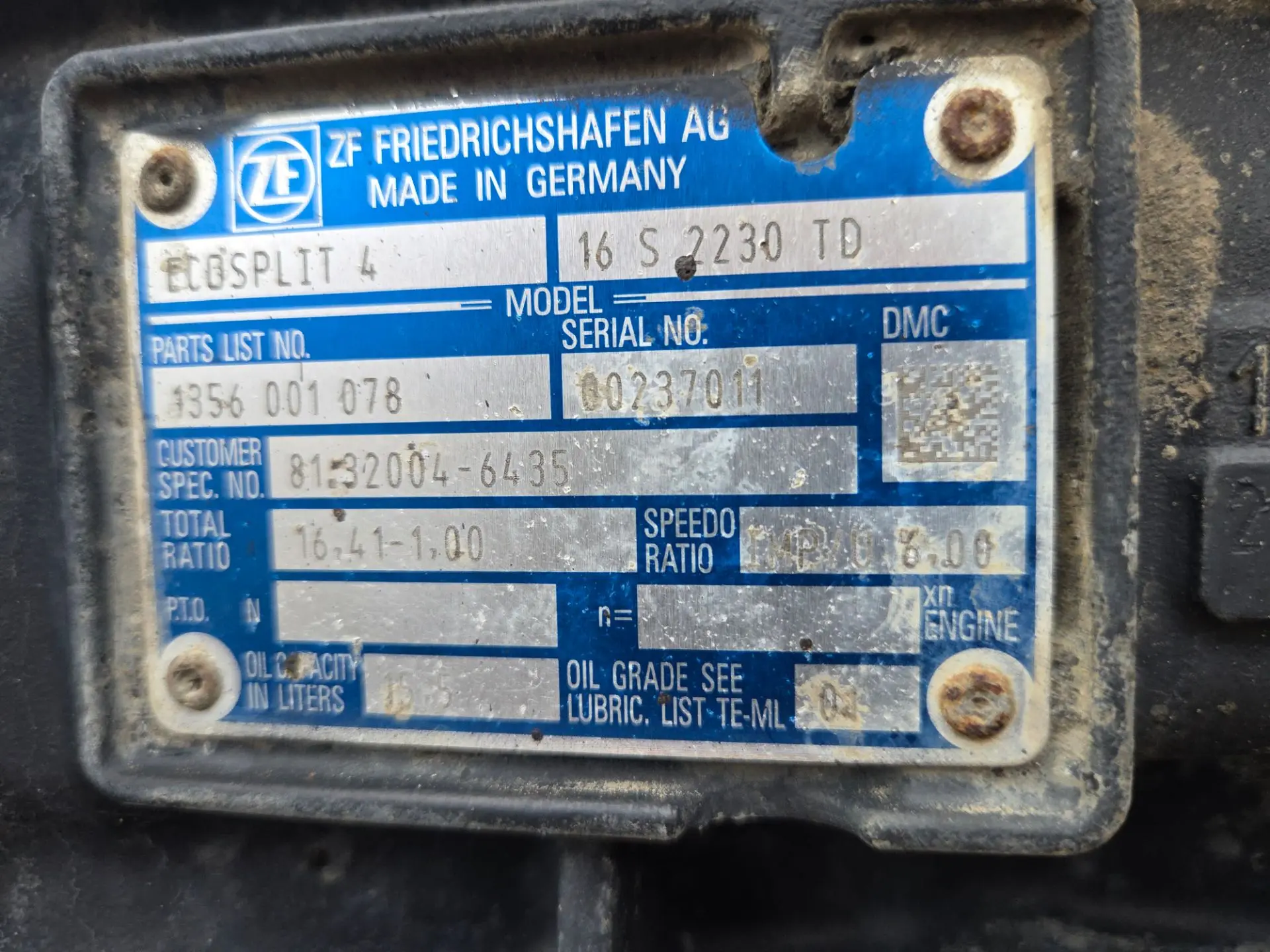 КПП Ecosplit 4 16S 2230 TD б/у для MAN TGS - 2